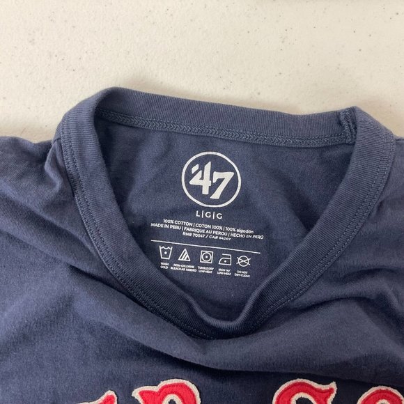 47 Brand Boston Red Sox Franklin Fieldhouse T Shirt MLB Baseball Size L - Picture 6 of 6
